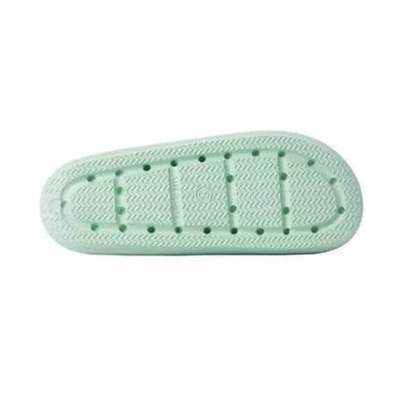 PRE OWNED 32 Degrees Unisex Adults Cushion Slide Sandals Mint Size S $40 KK311 - Picture 5 of 5